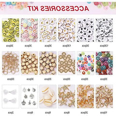 10800Pcs Making Beads Kit Box Jewelry Making Kit Set