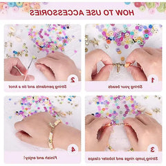 10800Pcs Making Beads Kit Box Jewelry Making Kit Set