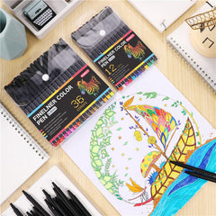 0.4mm Sketch Fine Line Art Marker Fineliner Color Pen Set