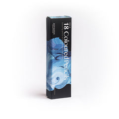 Oily Colored Pencils Hexagon Wooden Handle Set