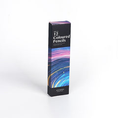 12/24/36/48/72 Colors Oily Colored Pencils Hexagon Wooden Handle Set