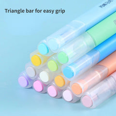 Acrylic Color Marker Set Macaroon Colors Washable Pen Water-based Soft Tip