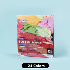 12/24/36/48 Colors Professional Drawing Crayon Soft Oil Pastel Set