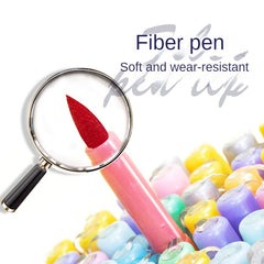 12 Colors Glitter Highlighter Markers Pens