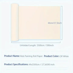 1 Tabletop Easel Paper Roll Kids Drawing Paper