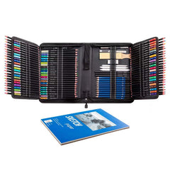 145pcs Set Oil Based Colorful Pencil Set Art Sketch Color Pencil Beginner's Drawing Set