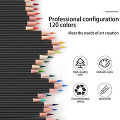 145pcs Set Oil Based Colorful Pencil Set Art Sketch Color Pencil Beginner's Drawing Set