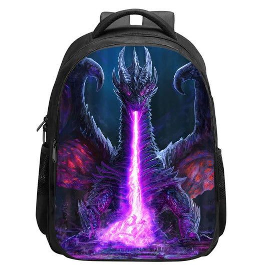 15.7 Inches Kids Dragon Backpack Kindergarten Elementary School Book Bag
