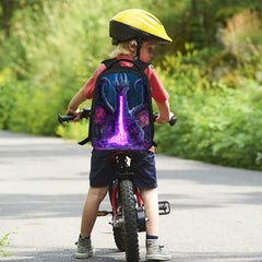 15.7 Inches Kids Dragon Backpack Kindergarten Elementary School Book Bag