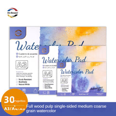 200gsm Watercolor Pad 30 Sheets Watercolor Drawing Paper