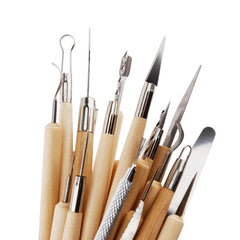22 pcs set Pottery Tools With Storagebag