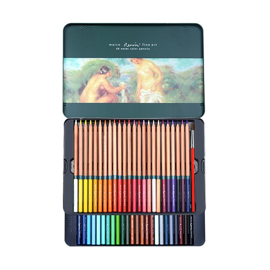 24/36/48/72/100/120 Colors Water Soluble Colored Pencils Set