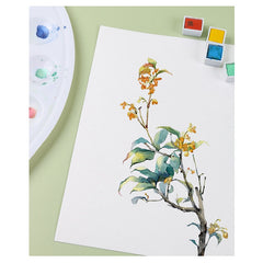 30 Sheets 200g Watercolor Paper Single-sided Glue Professional Art Students Special Painting Watercolor Paper - honeylives