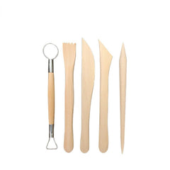Pottery Clay Sculpting Tools 30pcs Set Wooden Carving Knife Tools