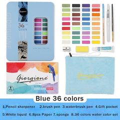 36/48 Colors Watercolor Paint Sets