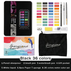 36/48 Colors Watercolor Paint Sets
