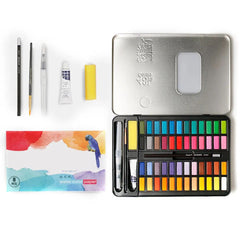 36/48 Colors Watercolor Paint Sets