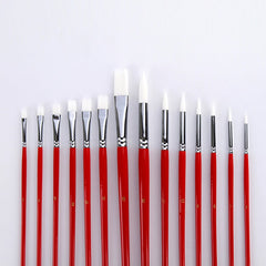 38pcs Paint Brush Set with Canvas Holder