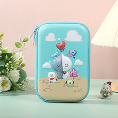 3D Pencil Case EVA Waterproof Durable Kawaii Pencil Bag