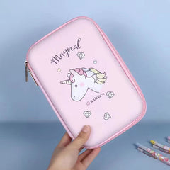 3D Pencil Case EVA Waterproof Durable Kawaii Pencil Bag