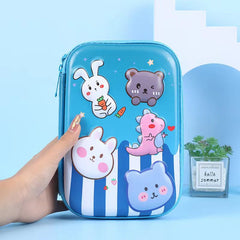 3D Pencil Case EVA Waterproof Durable Kawaii Pencil Bag