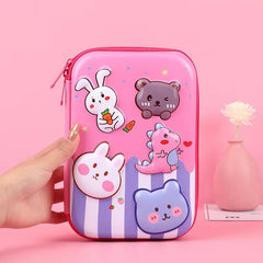 3D Pencil Case EVA Waterproof Durable Kawaii Pencil Bag