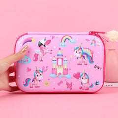 3D Pencil Case EVA Waterproof Durable Kawaii Pencil Bag