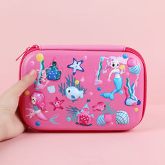 3D Pencil Case EVA Waterproof Durable Kawaii Pencil Bag