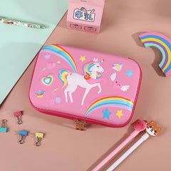 3D Pencil Case EVA Waterproof Durable Kawaii Pencil Bag