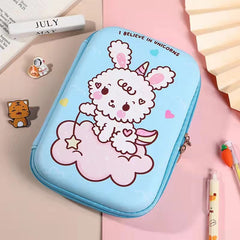 3D Pencil Case EVA Waterproof Durable Kawaii Pencil Bag