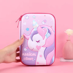 3D Pencil Case EVA Waterproof Durable Kawaii Pencil Bag