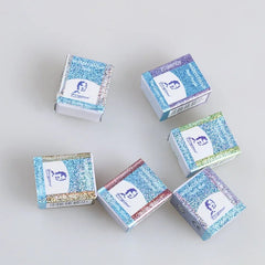 24/36/48 Portable Solid Watercolor Paint Set With Metal Case