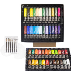 48 Colors 22ml Acrylic Paint Set With Brush