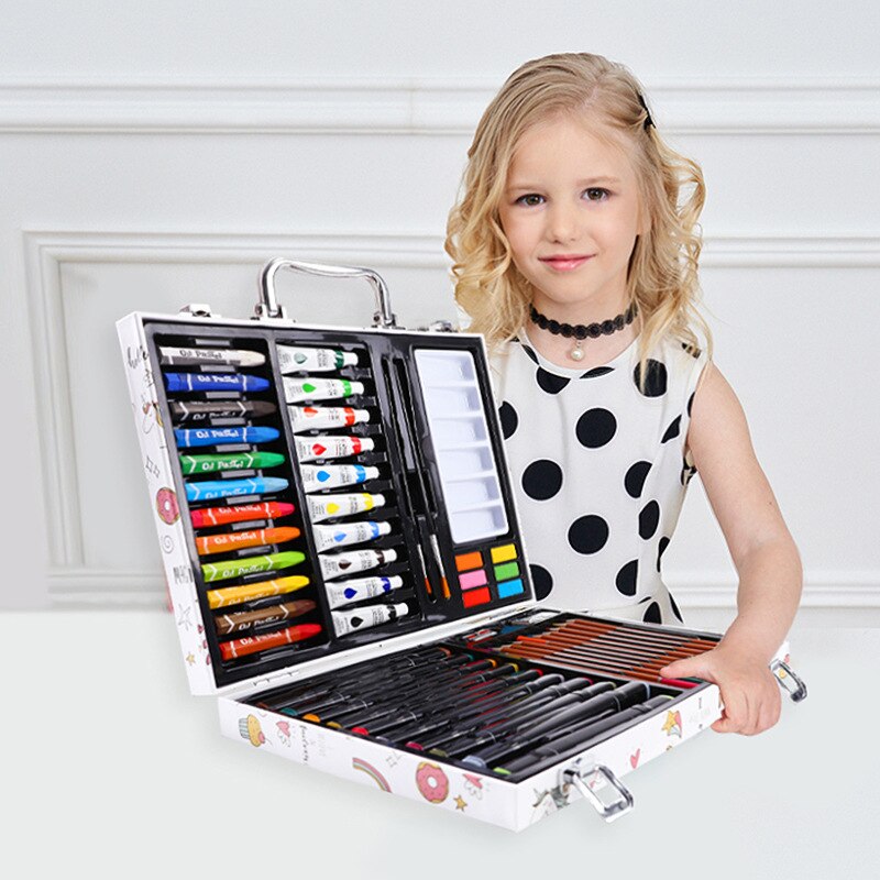 Art set 53 Pcs Kids Children Drawing Set - honeylives
