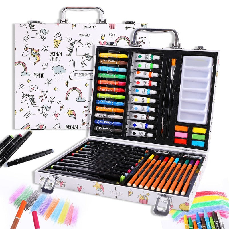 Art set 53 Pcs Kids Children Drawing Set - honeylives