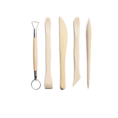 5pcs DIY Clay Sculpture Pottery Tools Set