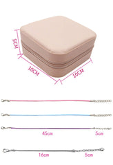 66pc Rainbow Bracelet Making Kit WIth Cartoon Rabbit Necklace Jewelry