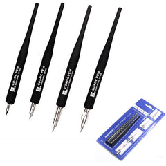 6Pcs Dip Pen Set Calligraphy Comic Pen 2Pcs Penholder With 4 Replacement Nibs