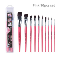 Painting Brush Body Color Drawing Pens Set Face Body Painting Brushes Tool Set