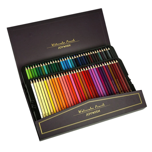 72 Color Water-soluble Colored Pencils Set In Gift Box