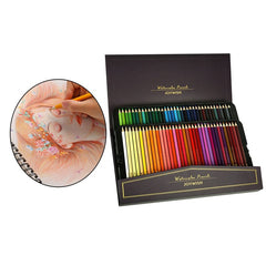 72 Color Water-soluble Colored Pencils Set In Gift Box