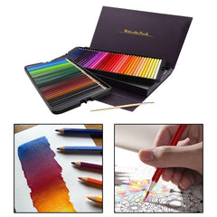72 Color Water-soluble Colored Pencils Set In Gift Box