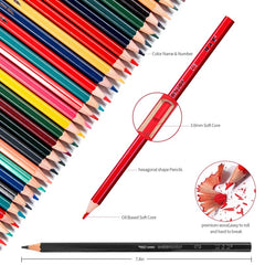 72 Colors Color Pencil Painting Set With Brush Pen