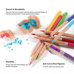 72 Colors Oil-Based Color Pencils Set With Gift Tin Box For Artist Students