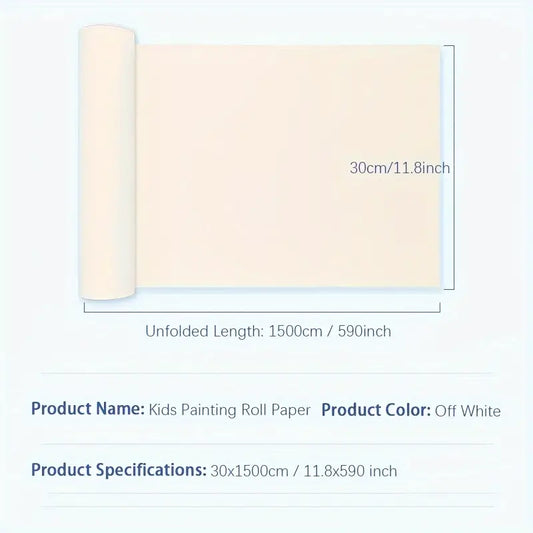 1 Tabletop Easel Paper Roll Kids Drawing Paper