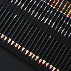 96 pcs/set Drawing Sketch Pencils Charcoal Graphite Watercolor Metallic Colored Pencil