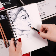 120Sheet 110gsm Watercolor Sketchbooks Portable Coil Album Markers Painting Book Pad