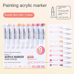 Acrylic Marker Drawing Graffit Art Supplies Color Markers Highlighters Stationery