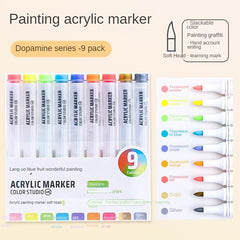 Acrylic Marker Drawing Graffit Art Supplies Color Markers Highlighters Stationery