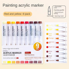 Acrylic Marker Drawing Graffit Art Supplies Color Markers Highlighters Stationery